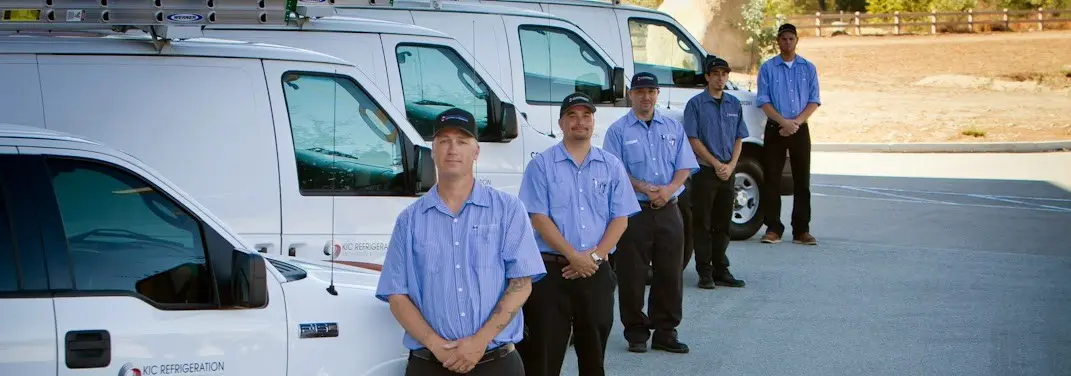 KIC Refrigeration crew ready for Mini Split Repair jobs across East Palo Alto